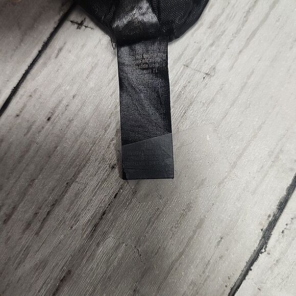 VINTAGE FOSSIL Brown Black Genuine Leather Crossbody Bag Boho-Grunge - Picture 9 of 15